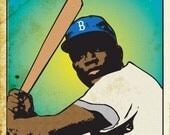 Jackie Robinson Print 11x17 - Famous Seniors