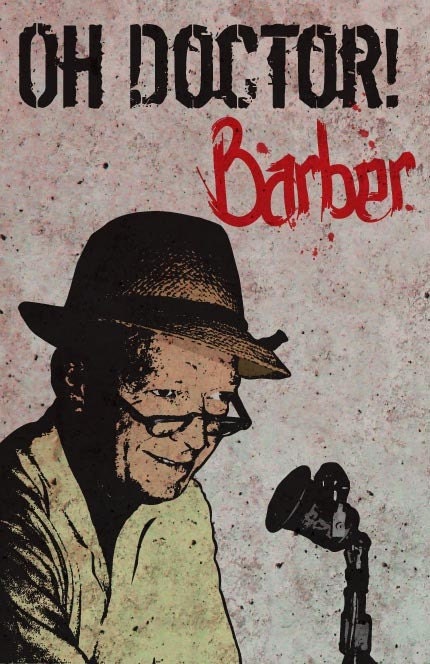 Red Barber Print 11x17 - Famous Seniors