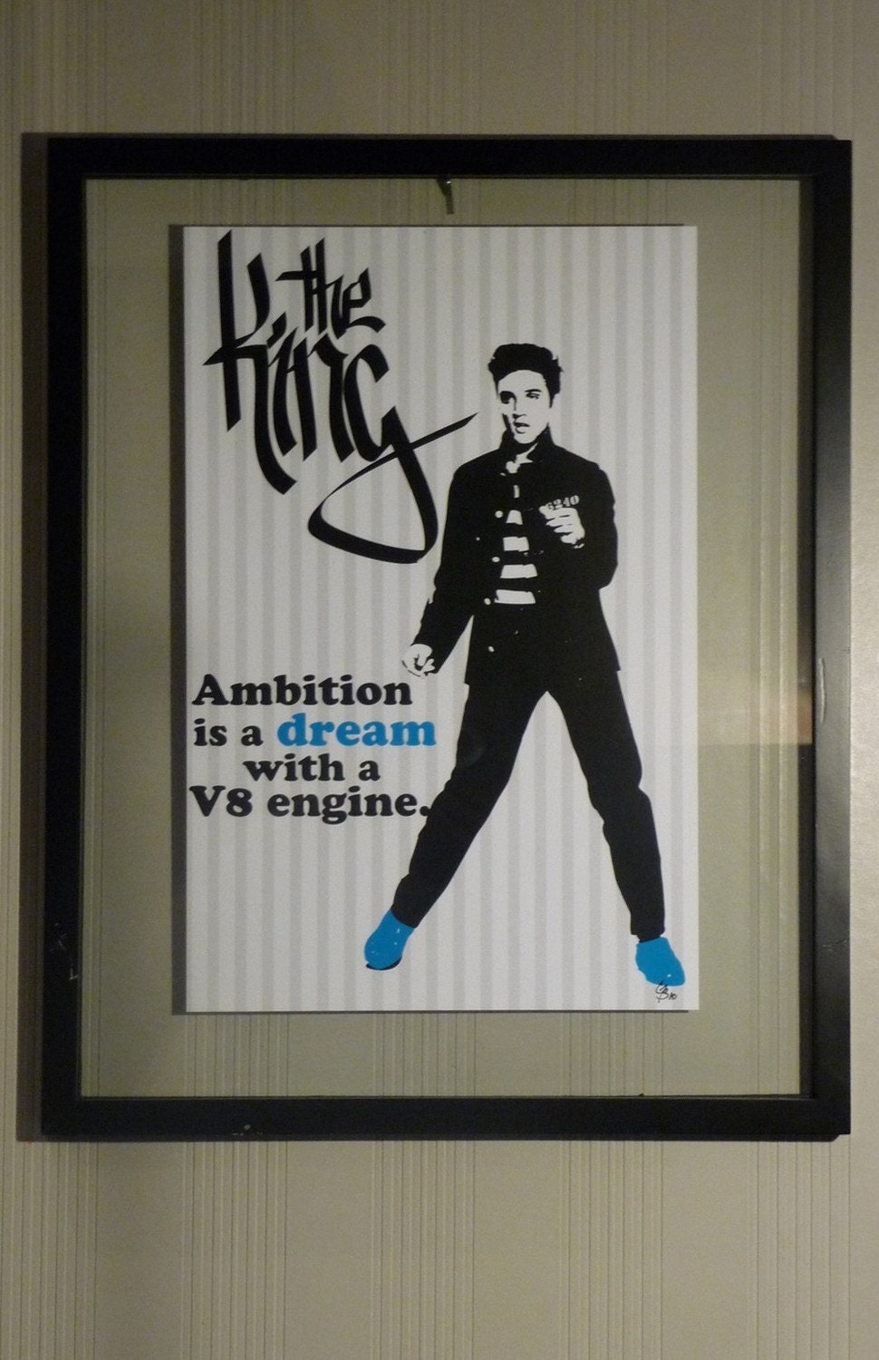 Elvis Presley Print 11x17 - Famous Seniors