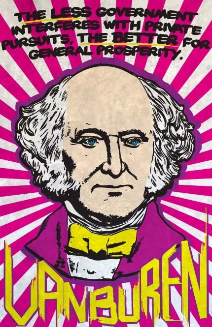 Martin Van Buren Print 11x17 - Famous Seniors