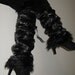 The Boot Route - Stylish, Alternative Faux Fur Leg Warmers