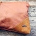 THE LIBRO pink leather clutch