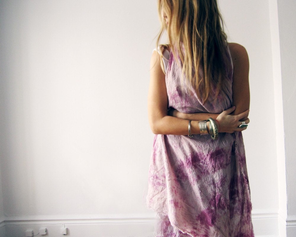 THE NOMAD - pink cotton scarf