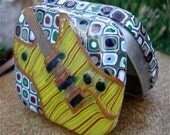 Rock 'n Roll Klimt Art Tin - yellow