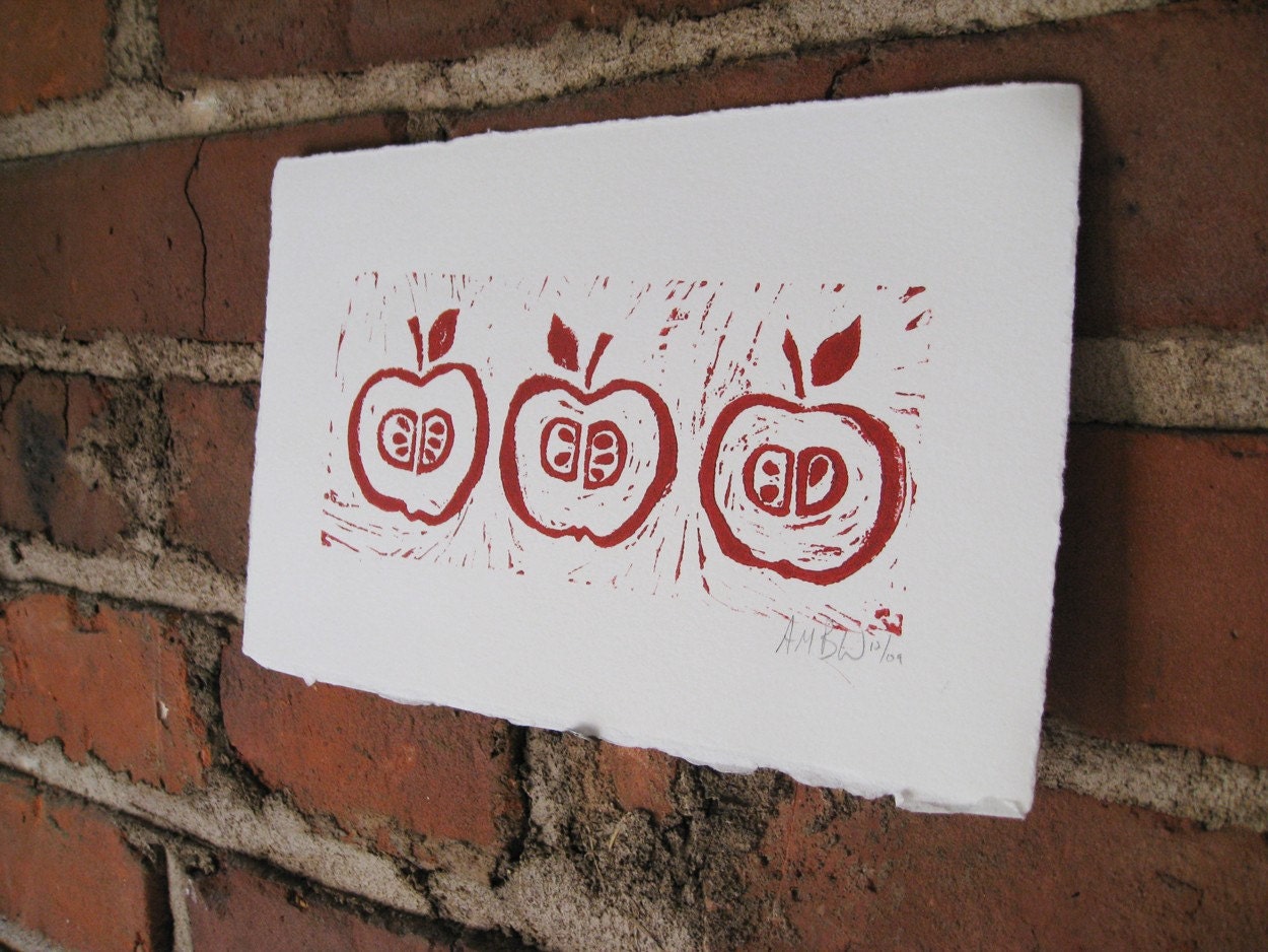 3 Apple Print