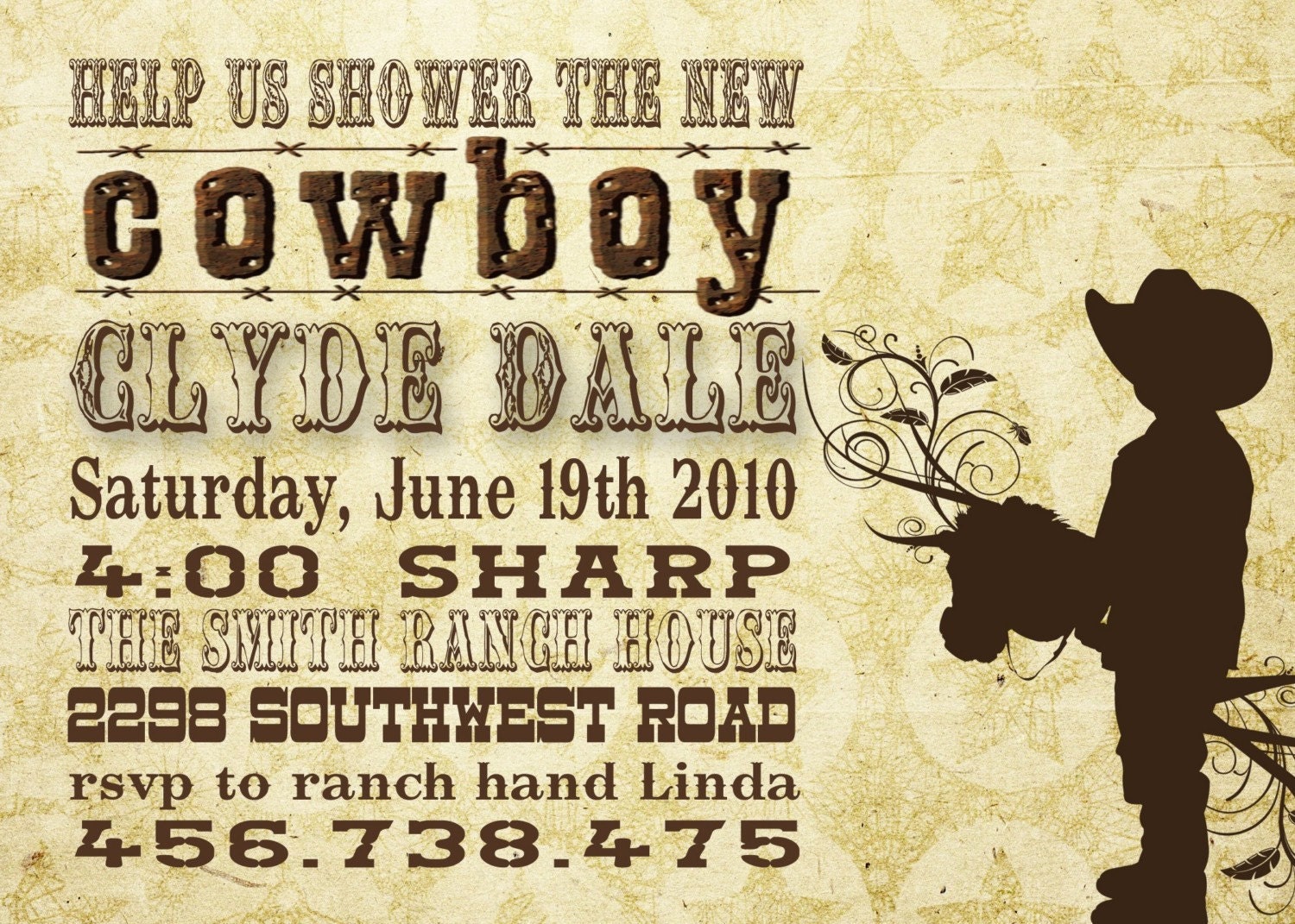 Cowboy Baby Shower