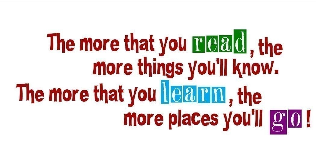 Childrens Wall Decal- Dr Seuss The more you Read Nursery Baby/Toddler/Preschooler Bedroom/Playeroom
