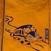 Nekobasu Catbus Totoro on the road gold T-Shirt made to order by one otaku