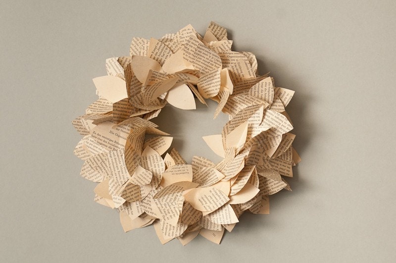 Paper Wreath - Leaves