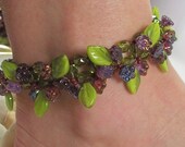 Jungle Fever Anklet, Beading Tutorial in PDF