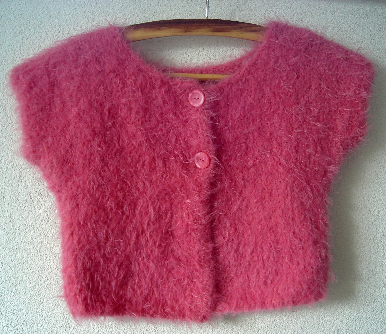 Knitting PATTERN - Sleeveless Girls Bolero