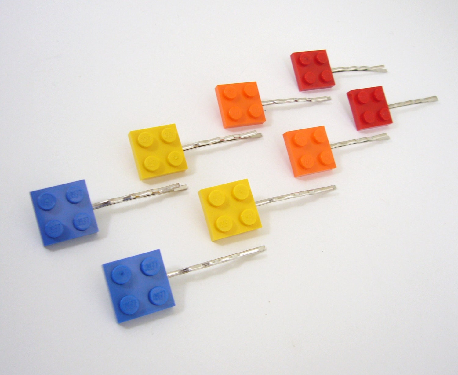 LEGO (R) Embellished Bobby Pins, set of 8