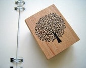 Pretty Japanese Tree Wooden Rubber Stamp (STP-030) for cards, tags invitations making, scrapbooking, packaging