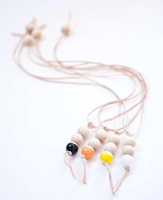 Orange St Tropez necklace