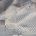 Birdcage veil Blusher and Bridal Fascinator Vintage inspired Russian netting veil hair flower feather - Emily