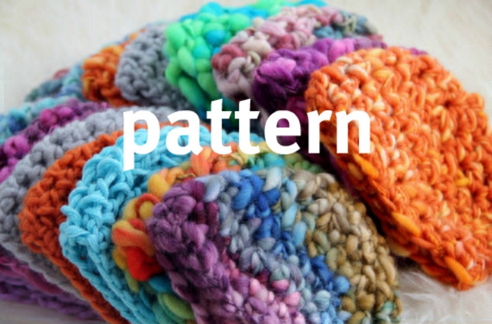 Beanie Hat CROCHET PATTERN, Newborn Thick and Thin Beanie Hat, Photography Prop, Instant Download