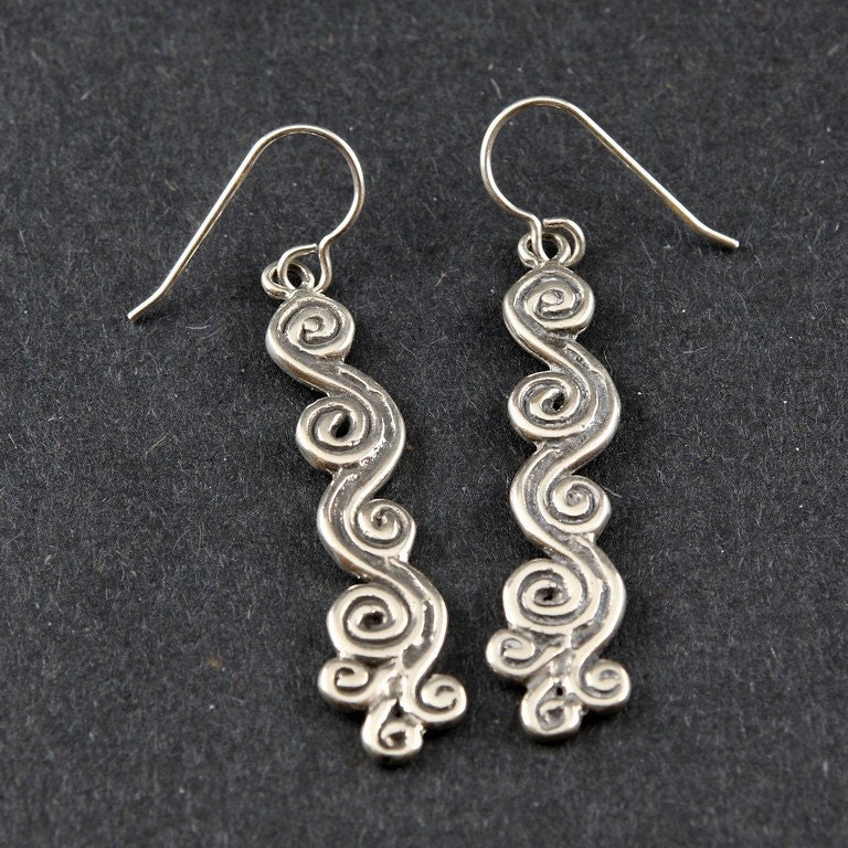 Spring Air East Sterling Silver Earrings
