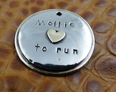 Custom Dog ID Tag Loves to