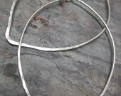 Sterling Silver Petal Hoops,18g, XXL, ThePurpleLilyDesigns