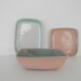 SALE: Trio of Glidden Pottery Bowl Plate and Tray