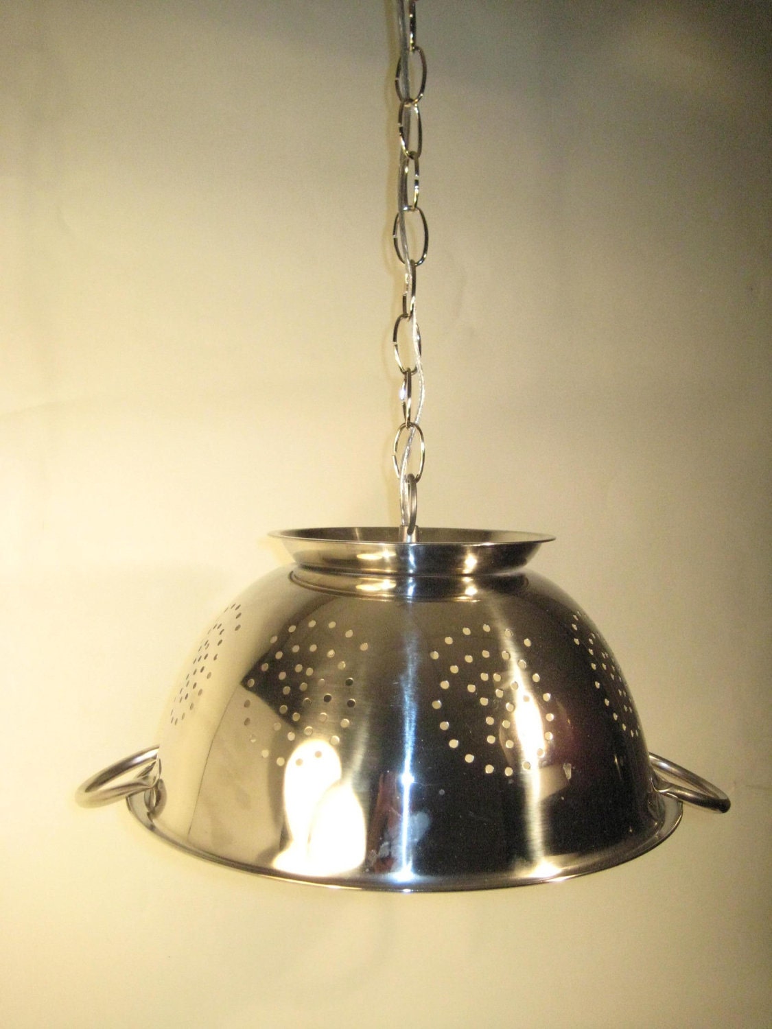 Kitchen Colander Light by CottageDesigns on Etsy