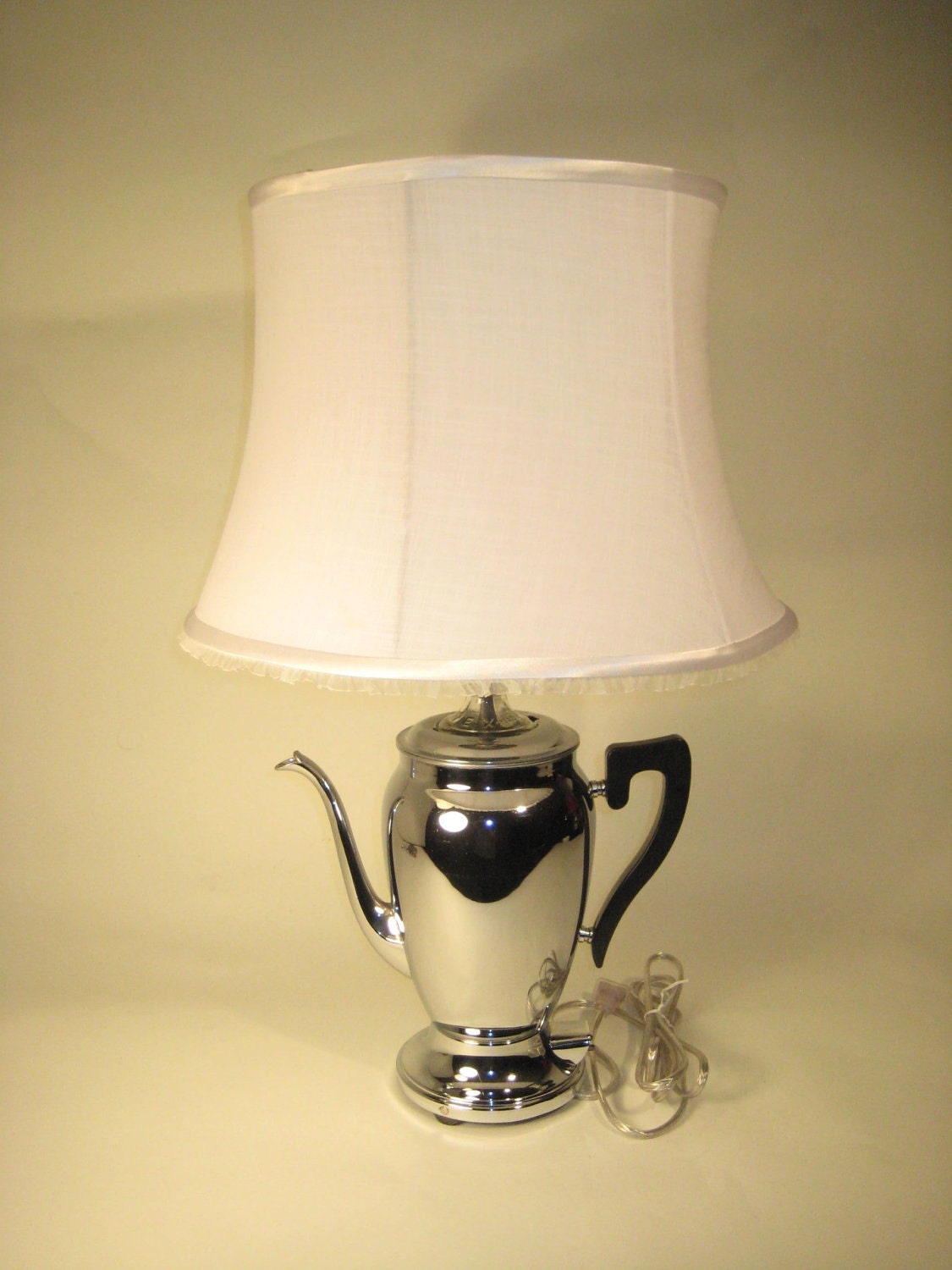 Stainless Steel Coffee Pot Lamp