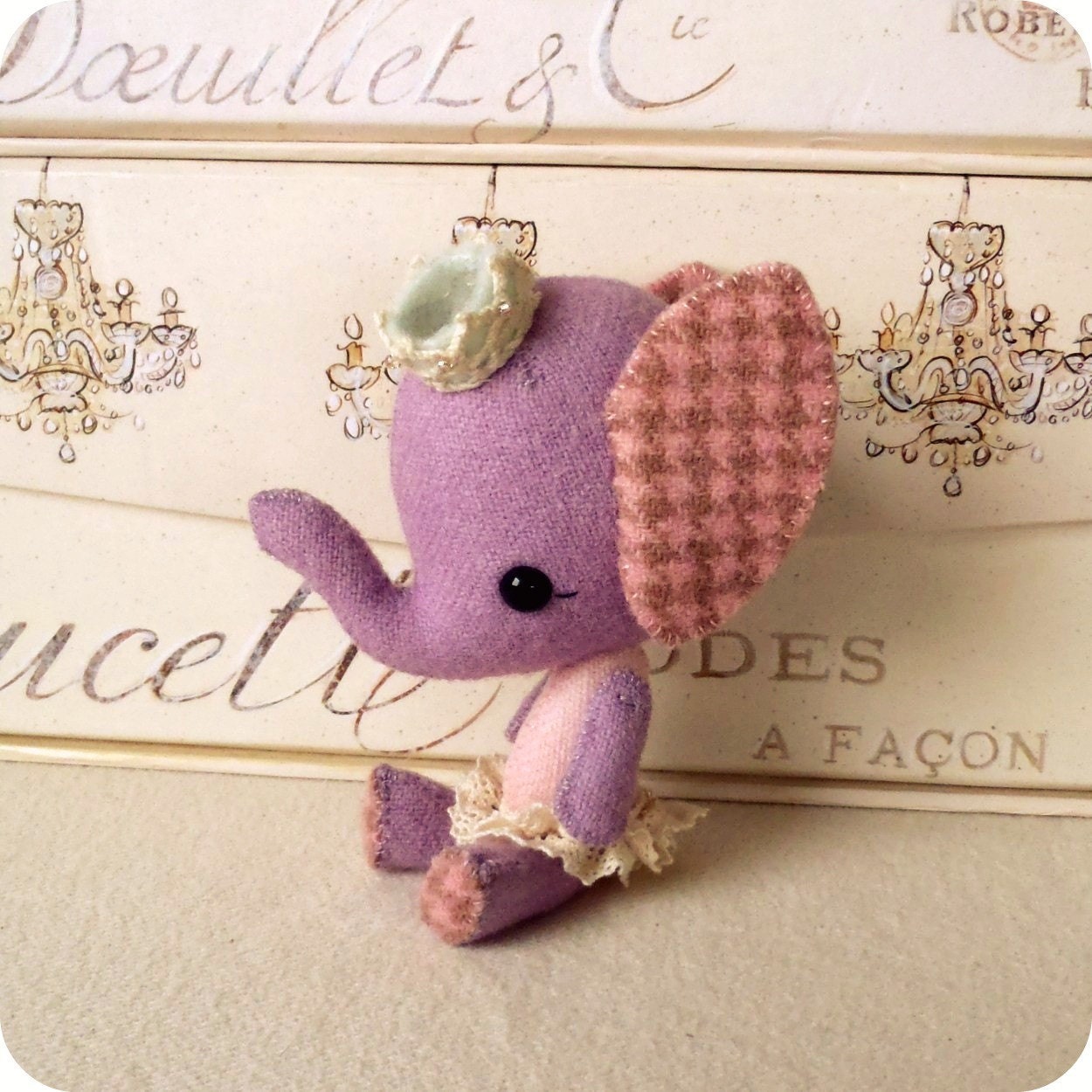 Circus Stuffling PDF Pattern - Elephant