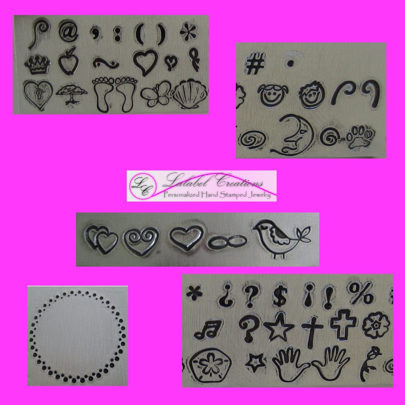 Personalized Necklace - Hand Stamped Jewelry - Mommy Necklace - Custom Name Stamped - Love My Kids Mixed Metals