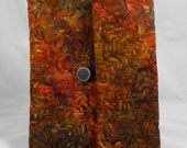Quilted Nook HD PLUS / iPad / Xoom / Kindle Fire HD 8.9 Case Cover Sleeve - Earthtone Batik