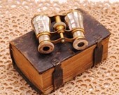 Opera Glasses Lemaire FI Paris Mother of Pearl 1800s