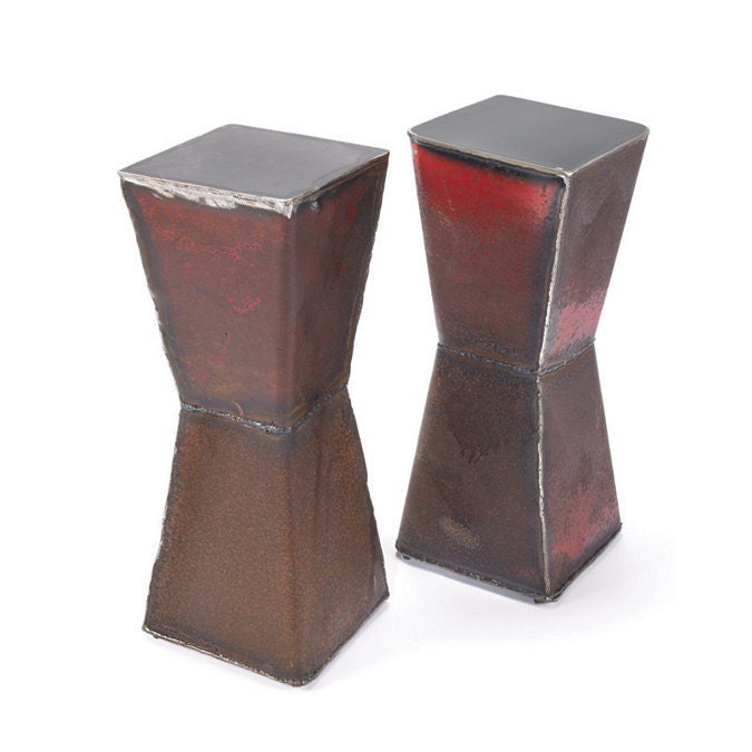 Metal Table Hourglass