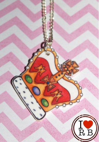 Jubilee crown necklace