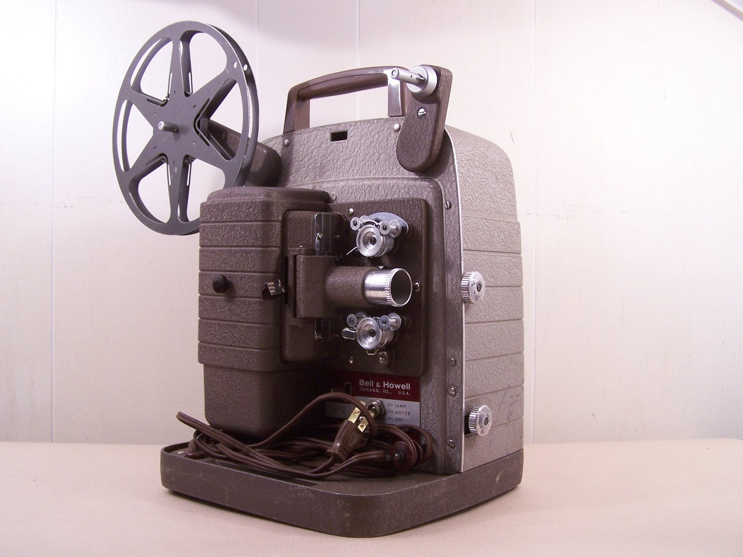 Vintage Bell And Howell 8mm Projector By Cleaninouthecloset