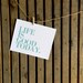 Poster, Inspirational Art Print, Seafoam Blue, Life is Good Today Letterpress