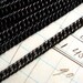 CLEARANCE - Double curb chain - 3mm links - dark antiqued brass (3 feet)