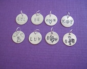 Charming- 1/2 inch sterling silver charm custom made for you