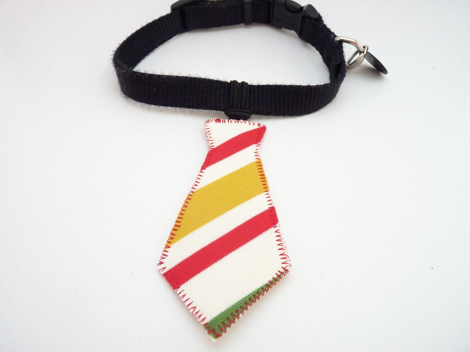 Groovy Vintage Pet Tie --The "Bubba Tie" for Happy Pets Vintage Stripes