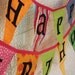 Reversible Fabric Happy Birthday Banner