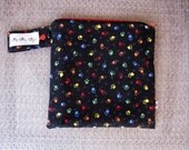 Small Wet Bag - Paw Prints
