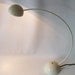 vintage mid century modern lamp mod modernist minimalist white light lighting home decor retro office chic