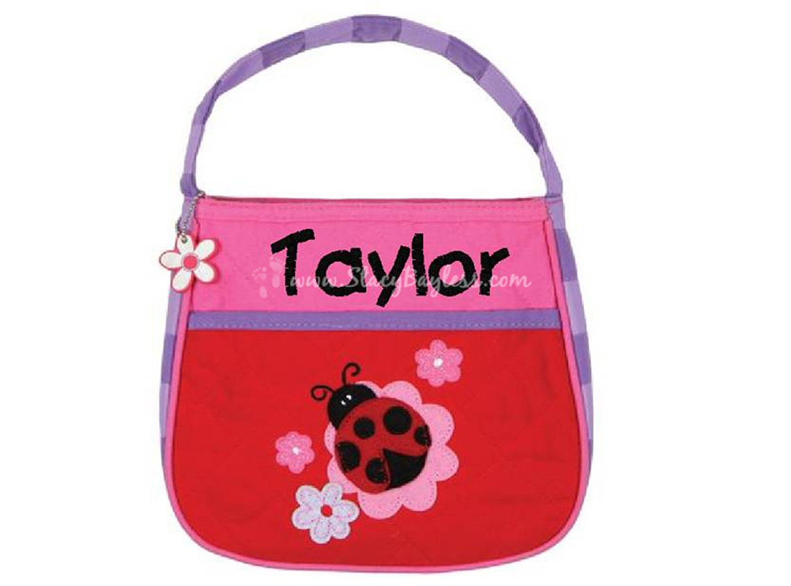 Ladybug Purse with FREE Perosnalization and Charm - Same Day Shipping