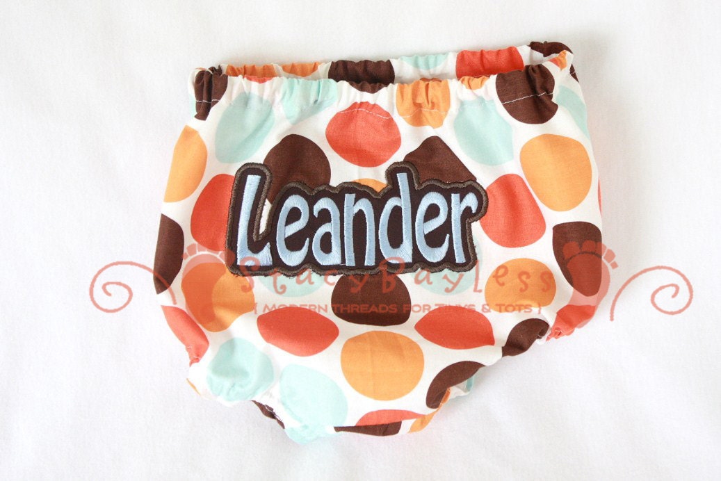 3 PIECE SET in Jumbo Orange Dot OR Choose Custom Colors for Party Hat-Diaper Cover-Necktie for Cake Smash or First Birthday