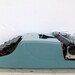 Vintage Typewriter Blue Manual Olivetti Underwood