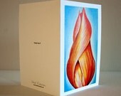 5x7 5 Notecards with envelopes - Tulip by Eriksdotter