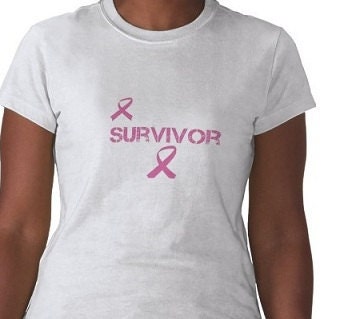 Breast Cancer Awareness - Graphic Tee - Womens Short Sleeve Cotton Tee