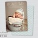 Mason Star Birth Announcement - DIgital or Printed