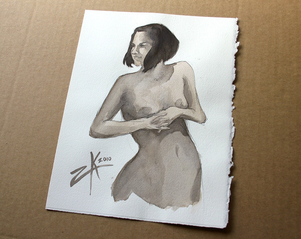 Female Nude in Sway - ORIGINAL