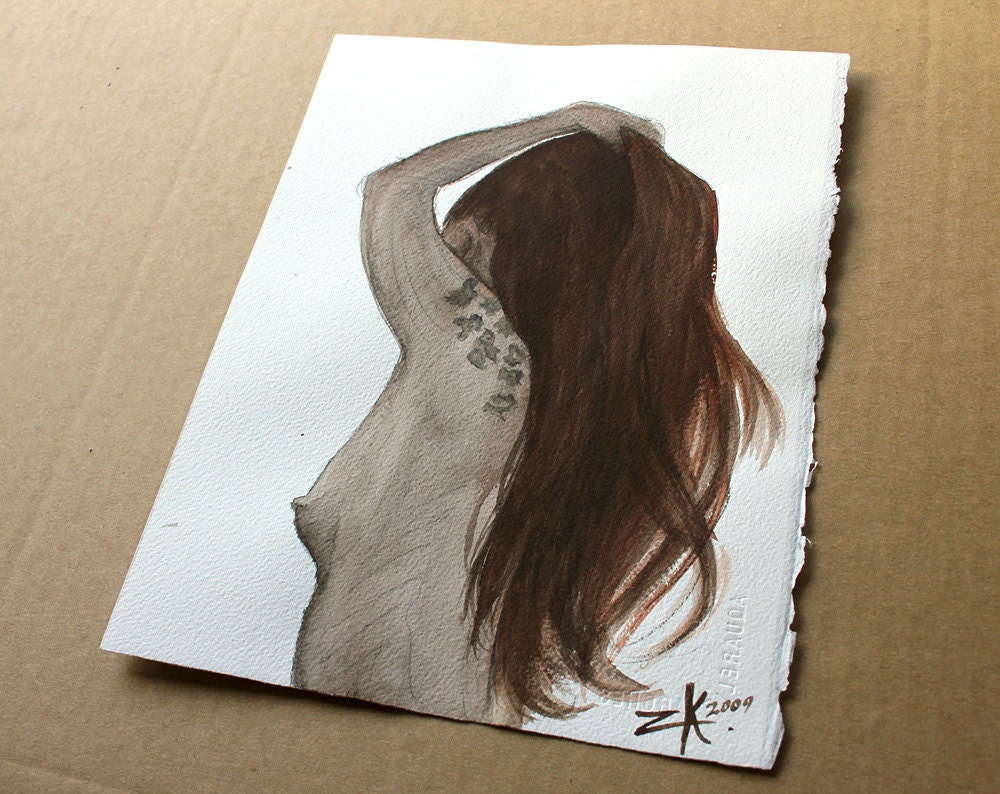 The Flowers in Her Hair - ORIGINAL