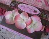 Pink Hydrangea Triple Floral Headband...So Sweet and Ready to Ship...Perfect for Portraits