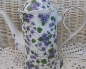 Lavender flower Teapot
